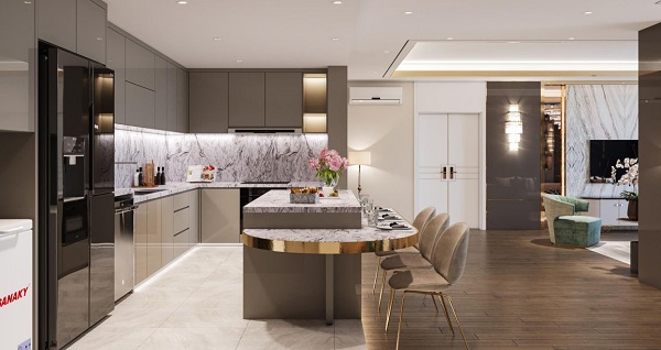 Thiết kế nội thất phòng bếp đơn giản: Nếu bạn yêu thích sự đơn giản, thanh lịch thì thiết kế nội thất phòng bếp đơn giản là lựa chọn hoàn hảo. Chúng mang đậm phong cách hiện đại, minh bạch và tối giản. Hãy xem qua hình ảnh để tìm hiểu cách để tạo ra một phòng bếp đơn giản, tinh tế và đầy tiện nghi.